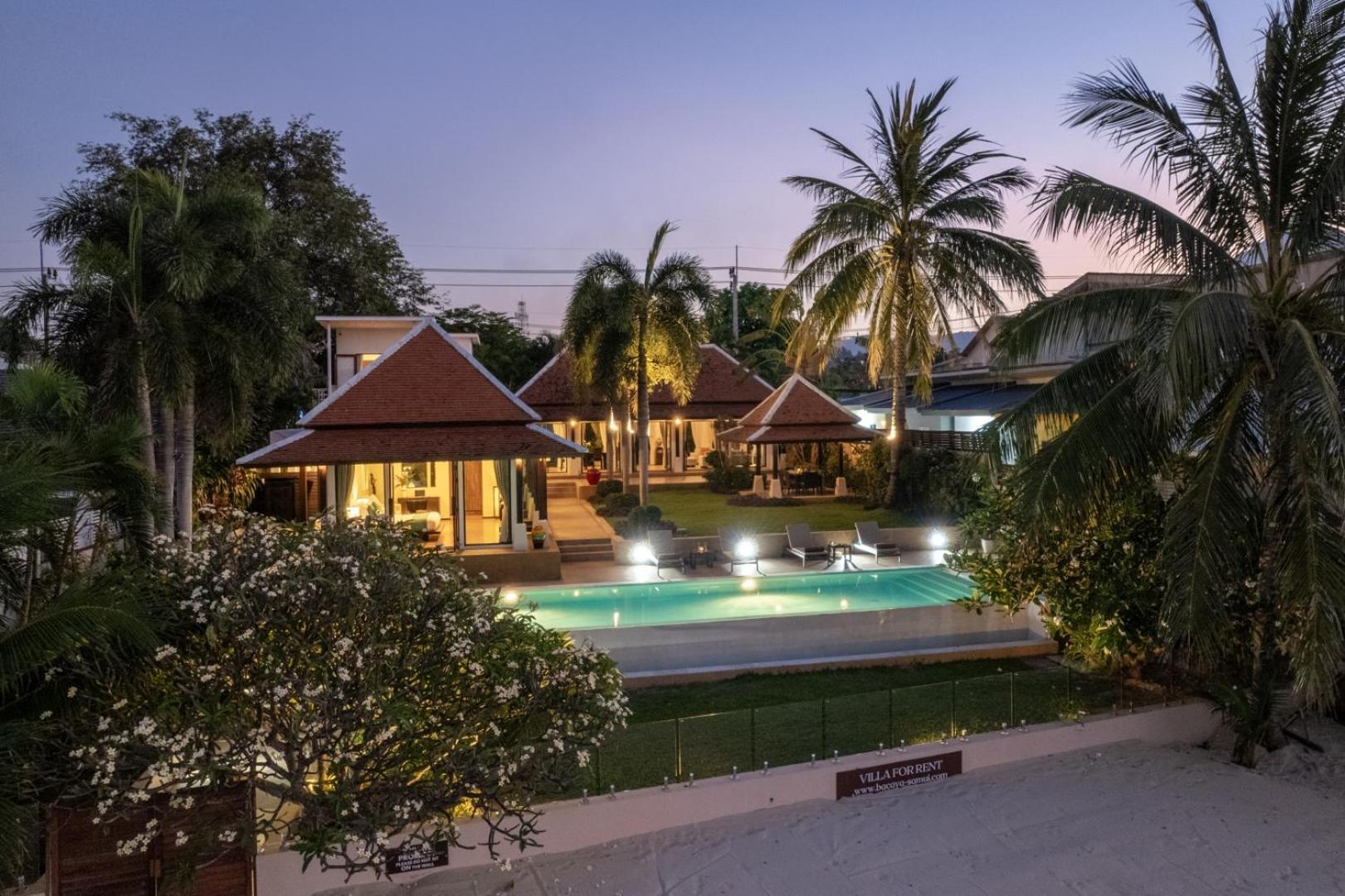 Bacaya Beachfront Villa Bang Rak Beach  Exterior photo