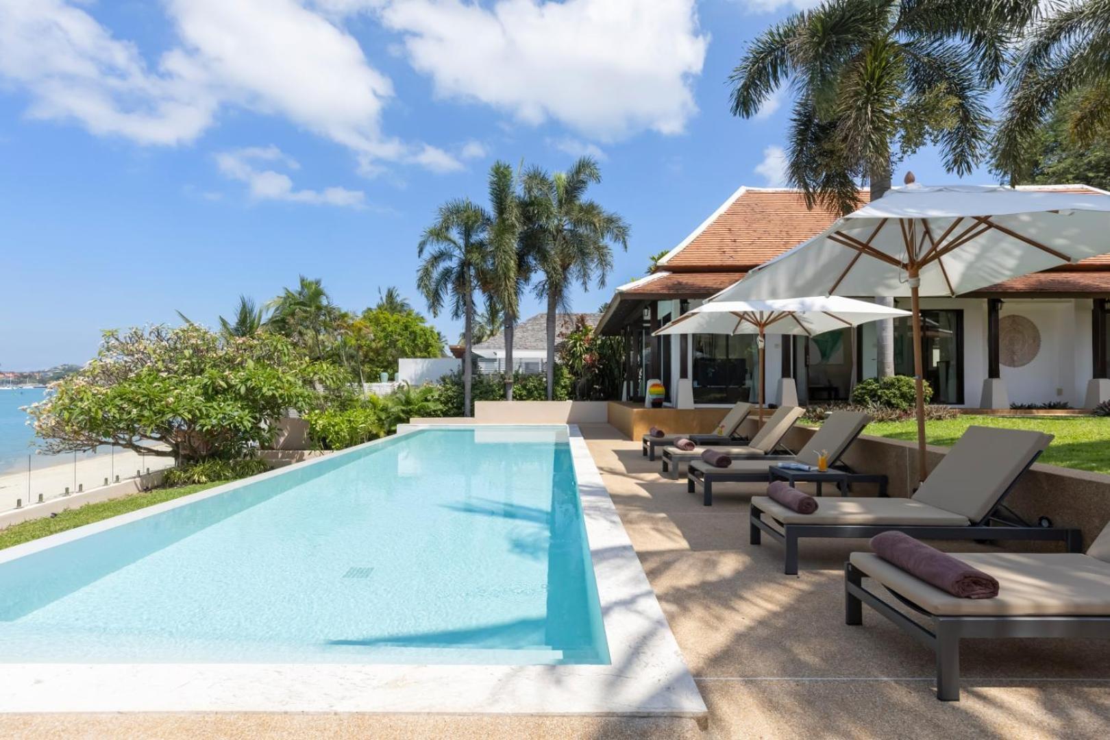 Bacaya Beachfront Villa Bang Rak Beach  Exterior photo