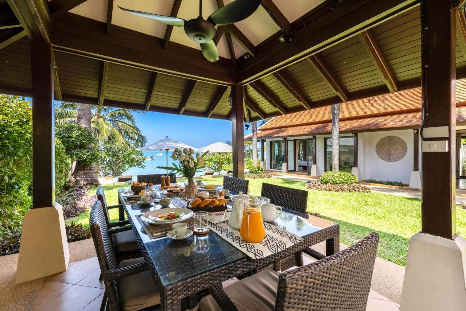 Bacaya Beachfront Villa Bang Rak Beach  Exterior photo