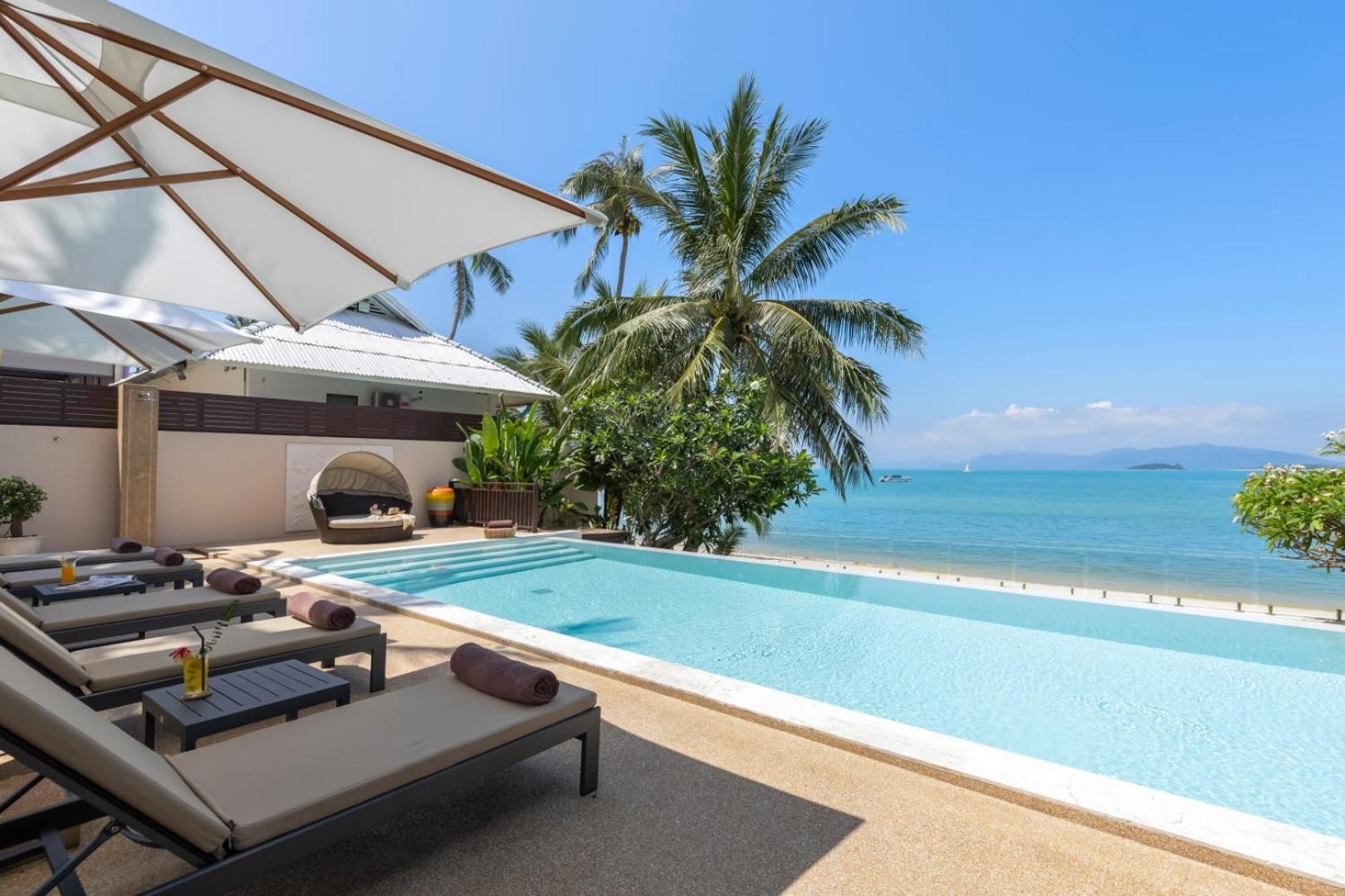 Bacaya Beachfront Villa Bang Rak Beach  Exterior photo